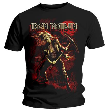 T-Shirt unisex Iron Maiden. Benjamin Breeg Red Graphic