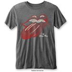 T-Shirt Unisex Tg. S Rolling Stones. Vintage Tongue Grey