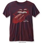 T-Shirt Unisex Tg. XL Rolling Stones. Vintage Tongue Blue Red