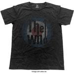 T-Shirt Unisex Tg. 2XL Who. Target Vintage Finish