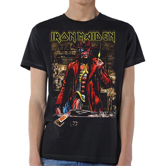 T-Shirt Unisex Iron Maiden. Stranger Sepia