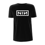 T-Shirt Unisex Tg. S Nine Inch Nails - Classic White Logo