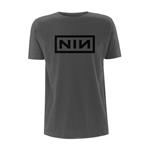 T-Shirt Unisex Tg. L Nine Inch Nails - Classic Black Logo