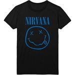 Nirvan: Blue Smiley (T-Shirt Unisex Tg. M)