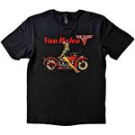 T-Shirt Unisex Tg. XL Van Halen: Pinup Motorcycle