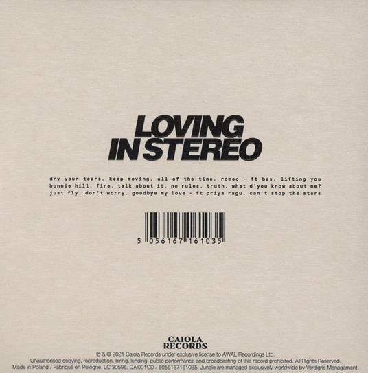 Loving in Stereo - CD Audio di Jungle - 2