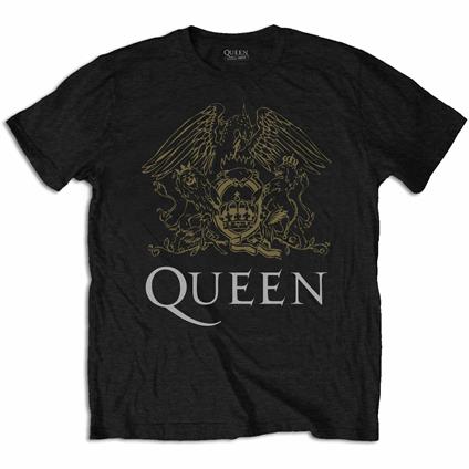 T-Shirt Unisex Tg. M Queen. Crest