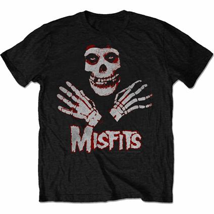 T-Shirt Unisex Tg. XL Misfits. Hands