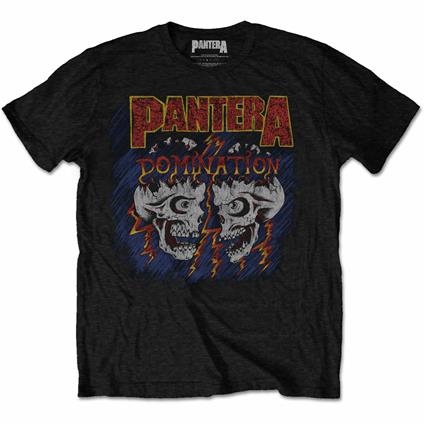 T-Shirt Unisex Tg. M Pantera - Domination