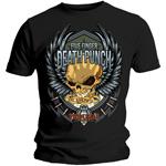 T-Shirt Unisex Tg. XL Five Finger Death Punch. Trouble