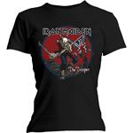 T-Shirt Donna Tg. M Iron Maiden. Trooper Red Sky