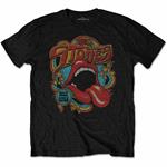 Soft-Hand Inks T-Shirt Unisex Tg. L Rolling Stones. Retro 70S Vibe