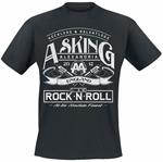 Asking Alexandria Men'S Tee: Rock N' Roll Retail Pack Small