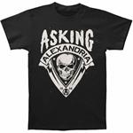 Asking Alexandria Men'S Tee: Skull Shield Retail Pack Xx-Large