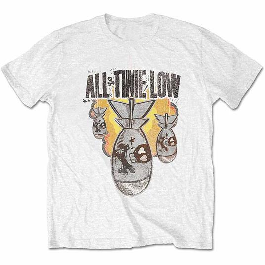T-Shirt Unisex Tg. M. All Time Low: Da Bomb