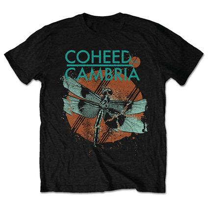 Coheed & Cambria Men'S Tee: Dragonfly Retail Pack Xx-Large