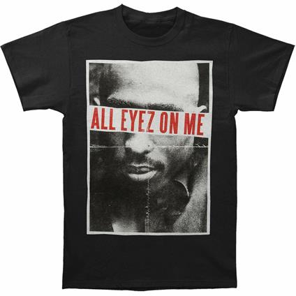Large Tupac Men'S Tee: All Eyez