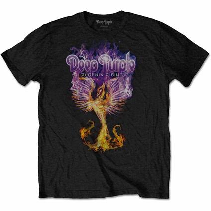 Xx-Large Deep Purple Men'S Tee: Phoenix Rising