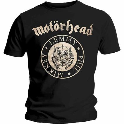 T-Shirt Unisex Motorhead. Undercover Seal Newsprint. Taglia 2XL