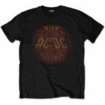 T-Shirt Unisex Tg. XL. Ac/Dc: High Voltage Vintage