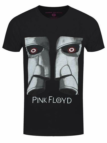 T-Shirt Unisex Pink Floyd. Metal Heads Close-Up. Taglia XL