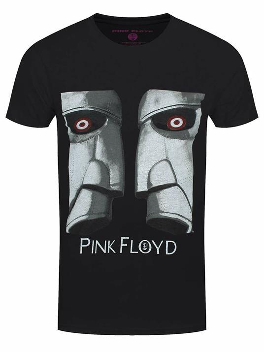 T-Shirt Unisex Pink Floyd. Metal Heads Close-Up. Taglia XL