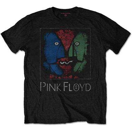 T-Shirt Unisex Pink Floyd. Chalk Heads. Taglia L