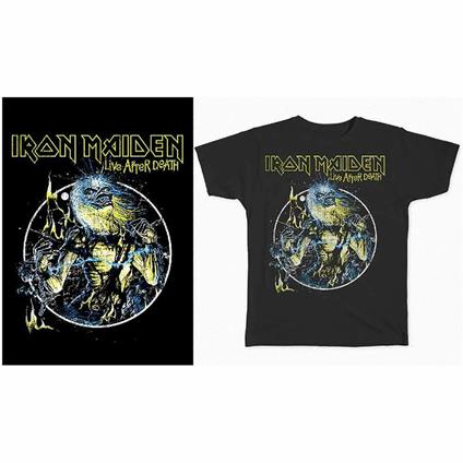 T-Shirt Unisex Tg. S. Iron Maiden: Life After Death