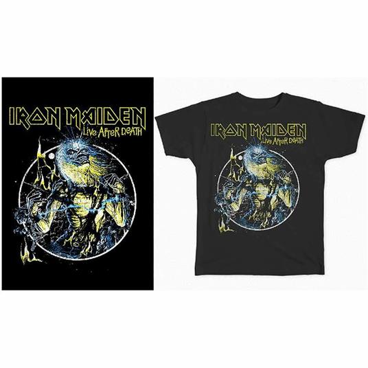 T-Shirt Unisex Tg. S. Iron Maiden: Life After Death