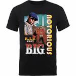 T-Shirt Unisex Tg. 2XL. Biggie Smalls: Rip Collage
