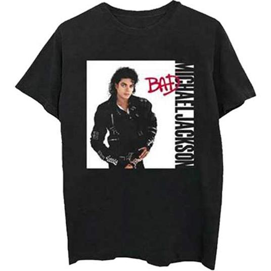 T-Shirt Unisex Tg. XL. Michael Jackson: Bad