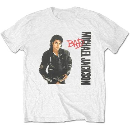 T-Shirt Unisex Tg. S. Michael Jackson: Bad