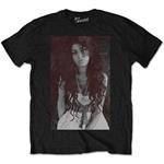 T-Shirt Unisex Tg. M. Amy Winehouse: Back To Black Chalk Board