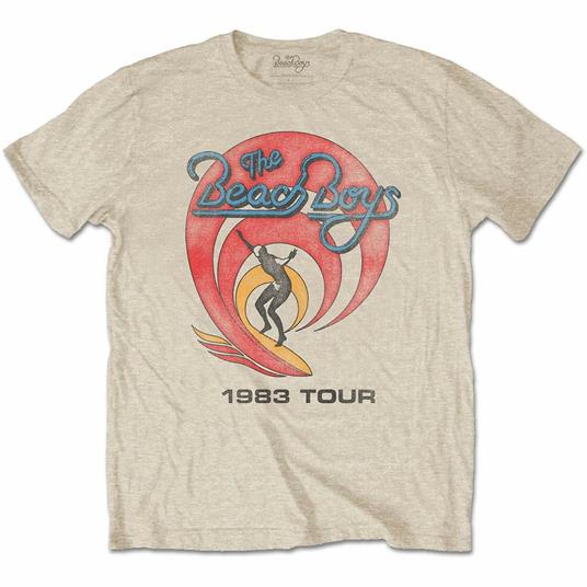 T-Shirt Unisex Tg. S. Beach Boys : 1983 Tour