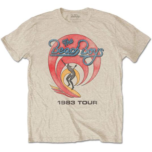 T-Shirt Unisex Tg. M. Beach Boys : 1983 Tour