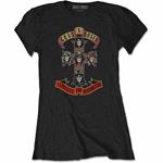 T-Shirt Donna Tg. L. Guns N Roses: Appetite For Destruction White