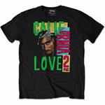 T-Shirt Unisex Tg. L. Tupac: California Love
