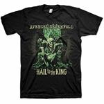 T-Shirt Unisex Tg. 2XL. Avenged Sevenfold: Hail To The King En Vie