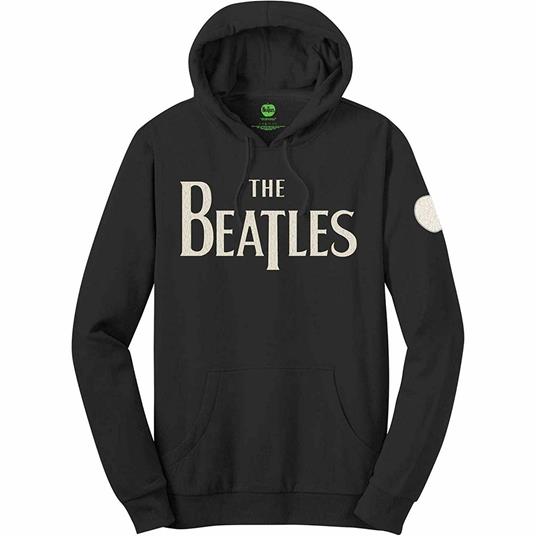 Felpa Con Cappuccio Unisex Tg. L Beatles: Logo & Apple