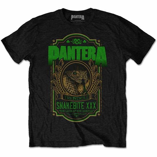 T-Shirt Unisex Tg. M. Pantera - Snakebite Xxx Label