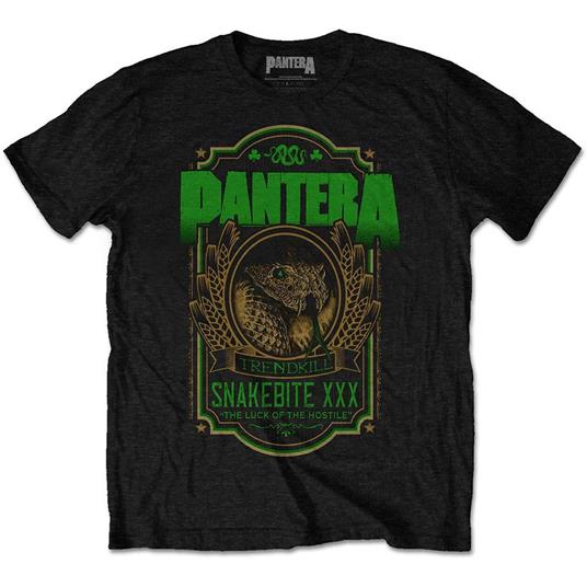 T-Shirt Unisex Tg. XL. Pantera - Snakebite Xxx Label