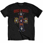 T-Shirt Uomo Tg. 2XL. Guns N Roses - Vintage Cross