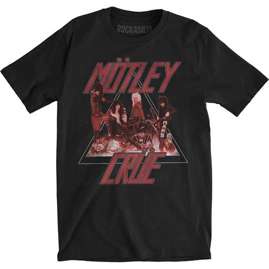 T-Shirt Unisex Tg. M. Motley Crue: Too Fast Cycle