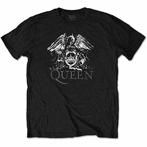 T-Shirt Unisex Tg. S. Queen: Crest Logo