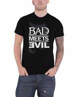 T-Shirt Unisex Tg. M. Bad Meets Evil: Logo