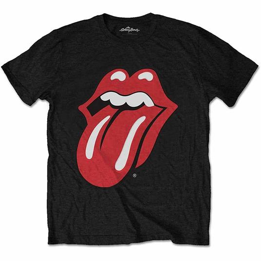 T-Shirt Bambino 3-4 Anni Rolling Stones: Classic Tongue