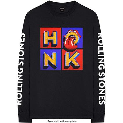 Felpa Unisex Tg. 2XL. Rolling Stones: Honk Album/Sleeves
