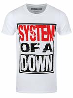 T-Shirt Unisex Tg. M. System Of A Down: Triple Stack Box