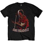 T-Shirt Unisex Tg. L. Jimi Hendrix: Orange Kaftan