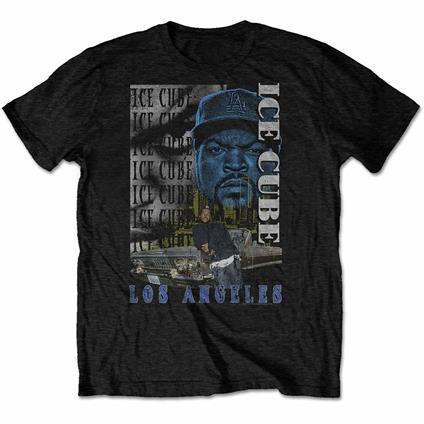 T-Shirt Unisex Tg. L. Ice Cube: Los Angeles